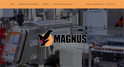 Desktop Screenshot of magnus-corp.com