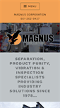 Mobile Screenshot of magnus-corp.com